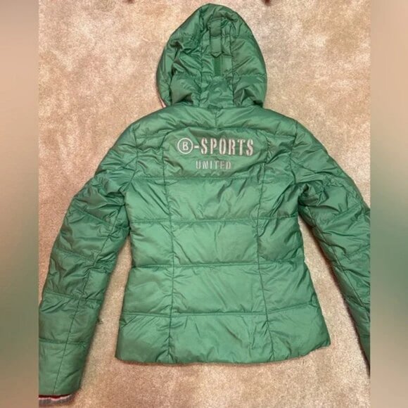 Bogner Jacket and pants reversible green and red sz 4 Bonus: pants bogner sz 2 - Picture 5 of 9